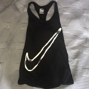 Black nike tank top